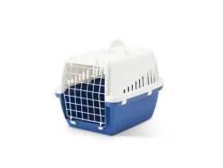 Clearance SAVIC Cage de transport Trotter 1 bleu 49x33x30 cm