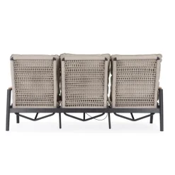 Sale BIZZOTTO Canapé 3 places en aluminium anthracide Miguel Pélican