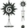 Outlet VITIS IN SITU Carillon motif soleil noir - 35 cm