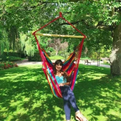 Online JOBEK Chaise hamac coloris multicolore Fortaleza en polypropylène Hamac TranKil - 140 x 110 cm