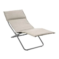 Hot LAFUMA MOBILIER Chaise longue de jardin Bayanne Hedona Batyline®Eden Lafuma - 63 x 164 x 68 cm