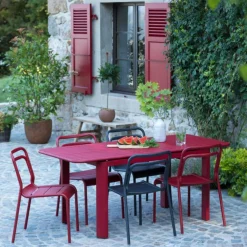 Discount Chaise Oro en aluminium