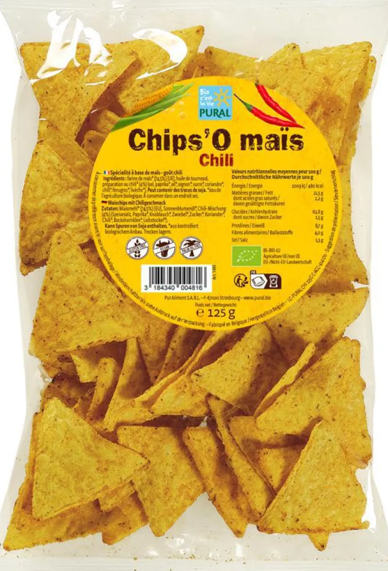 Clearance PURAL Chips Maïs Chili