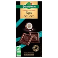 Discount BONNETERRE Chocolat noir à la noix de coco bio 90 g