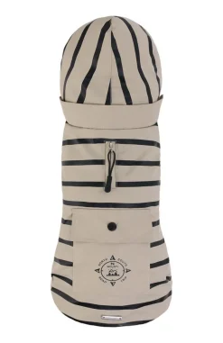 Hot WOUAPY Ciré pour chien coloris beige rayé Basic - Taille S