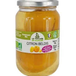 Sale LE VOYAGE DE MAMABÉ Citron beldis bio Le voyage de Mamabé - 330 g