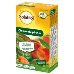 New SOLABIOL Cloque du Pêcher 100 g 5x8,8x15,5 cm