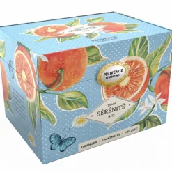 Online PROVENCE D'ANTAN Coffret métal de tisane sérénité bio Provence d’antan - 30 g
