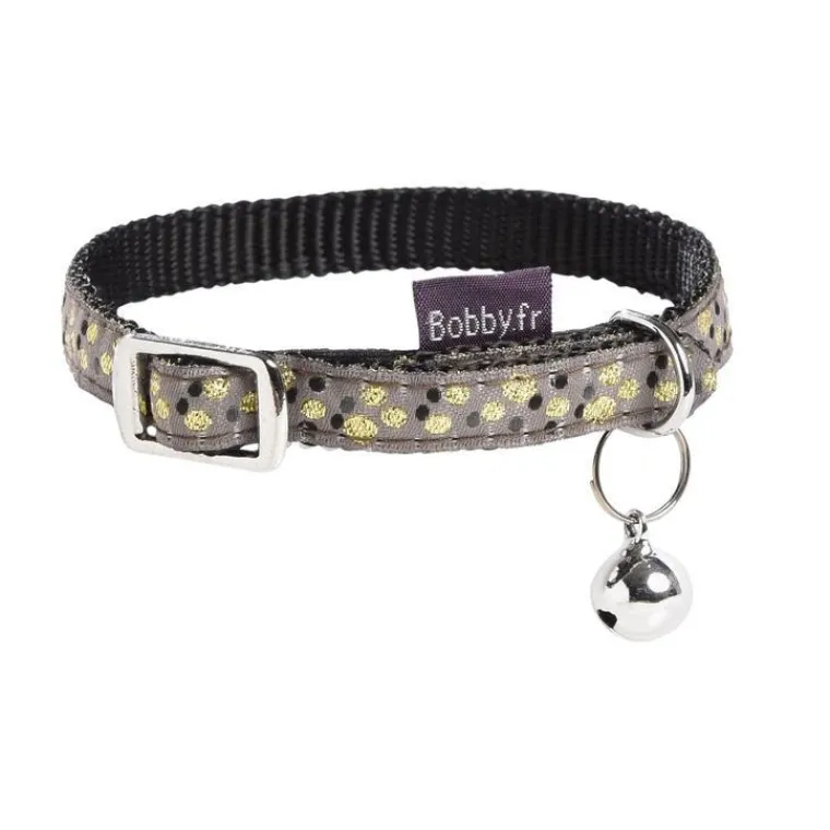 Online BOBBY Collier chat Chamane noir taille XS