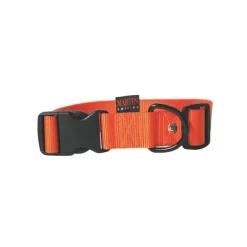 Sale MARTIN SELLIER Collier chien réglable 40mm / 50-70cm orange