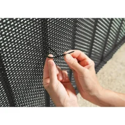 NORTENE Collier de fixation Bridfix noir 14 cm par 50