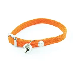 Outlet MARTIN SELLIER Collier élastique pour chat orange
