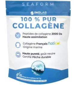 Outlet INOLAB Complément alimentaire 100% pur collagène marin goût neutre Seaform – 175 g