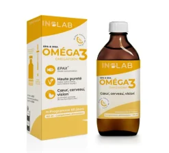 Online INOLAB Complément alimentaire Oméga 3 ultra-concentré goût citron – 150 ml