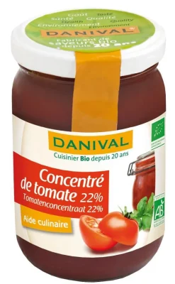 Sale DANIVAL Concentré de tomate 22% 200 g