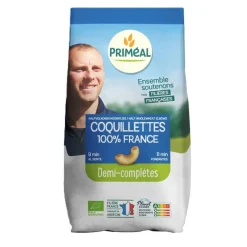 Outlet PRIMÉAL Coquillettes demi-complètes bio 500 g PRIMEAL