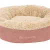 Outlet SCRUFFS Corbeille pour chat coloris terracotta Cosy – Ø 45 cm