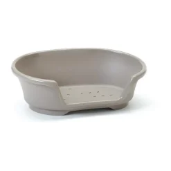 Online SAVIC Corbeille pour chien en plastique gris modèle Cosy Air 90 cm (fond du panier) - 104 x 70 x 30 cm