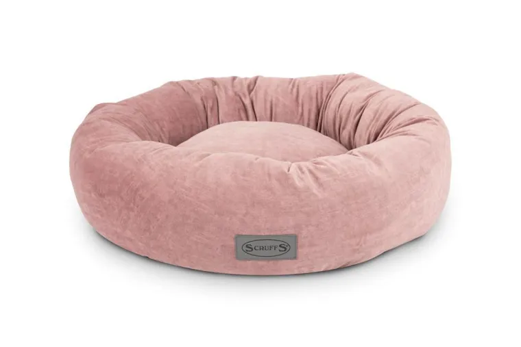 Online SCRUFFS Corbeille pour chien et chat coloris rose Oslo Donut – Taille M