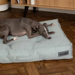 New SCRUFFS Couchage pour chien coloris vert coussin Seattle - Taille L 100 x 70 x 14 cm