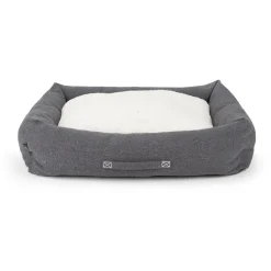 Sale SCRUFFS Couchage pour chien coloris gris corbeille Eco Eden - Taille XL 90 x 70 cm