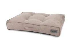 Hot SCRUFFS Couchage pour chien coloris gris coussin Seattle - Taille M 80 x 60 x 14 cm