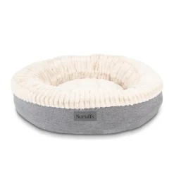Sale SCRUFFS Couchage pour chien coloris gris corbeille ronde Ellen - Taille XL Ø 75 cm