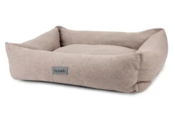 Outlet SCRUFFS Couchage pour chien coloris gris corbeille Ellen - Taille XL 90 x 70 x 18 cm