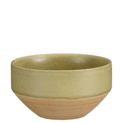 EDELMAN Coupe en grès vert Nika - Ø 12 x H 6,5 cm