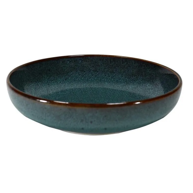 Clearance AMEFA Coupelle en grès réactif bleu Volga - Ø 19 cm