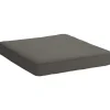 Online STERN Coussin d'assise coloris gris en polyacrylique Holly - 72 x 72 x 10 cm