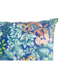 Discount Coussin décoratif carré coloris multicolore en coton oeko tex Maiwenn - 45 x 45 cm