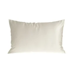 Online SAFECO Coussin décoratif rectangulaire en coton coloris beige Serge Encre - 30 x 50 cm
