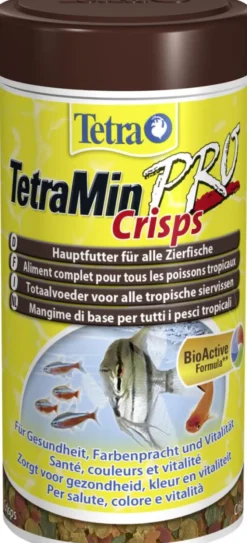 Sale TETRA Crisps flakes alimentation poissons spéciale - min Pro - 55g/250ml