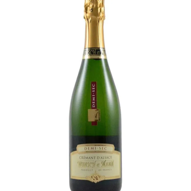 DOMAINE WUNSCH ET MANN Crémant d'Alsace demi-sec bio - 75 cl