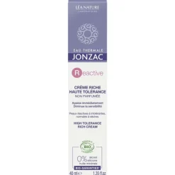Hot EAU THERMALE JONZAC Crème riche haute tolérance sans parfum 40 ml