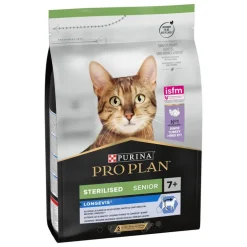 PRO PLAN Croquette pour chat adulte stérilisé de plus de 7 ans - 3 kg