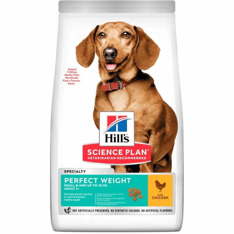 Best HILL'S Croquette pour chien adulte de petite taille Weight au poulet - 1,5 kg