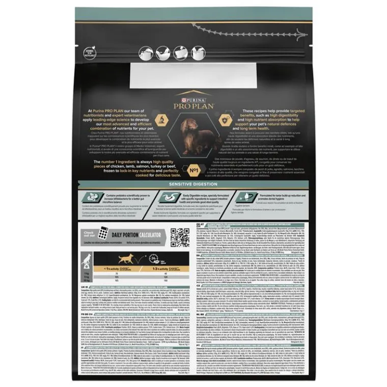 PRO PLAN Croquette pour chien adulte de petite taille light à l'agneau - 3 kg