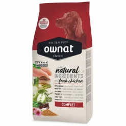 Hot OWNAT Croquette pour chien adulte complet au poulet - 4 kg