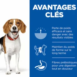 Clearance HILL'S Croquette pour chien adulte de petite taille Weight au poulet - 2 kg