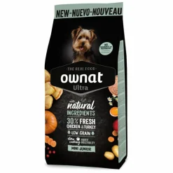 New OWNAT Croquette pour chiot de petite taille au poulet - 3 kg