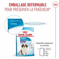 Best ROYAL CANIN Croquettes pour chiot Giant - 15 kg