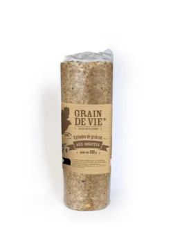 Clearance GRAIN DE VIE Cylindre de graisse pour oiseaux du ciel aux insectes - 850 g