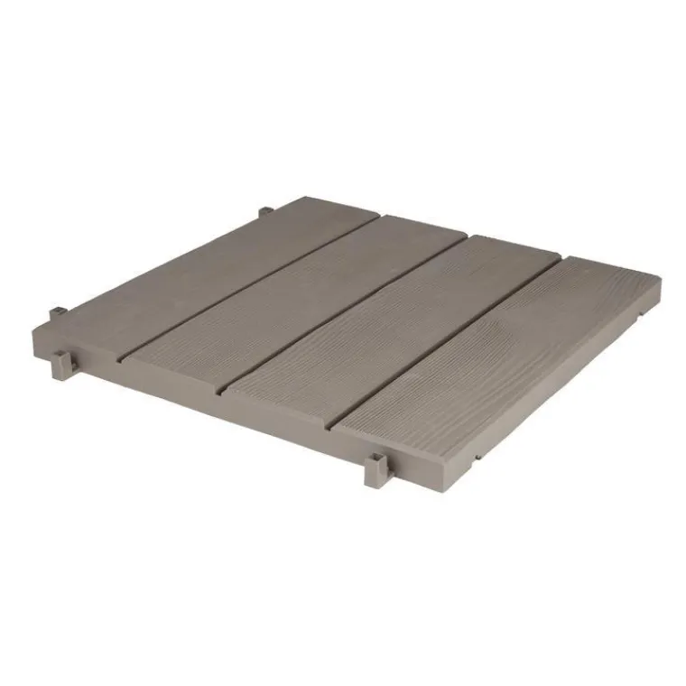 Best EDA Dalle clipsable Polypropylène Taupe 38,4x38,4XH 2 cm