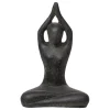 Sale SEDA Décoration pour jardin aquatique coloris noir en pierre reconstituée figurine yoga Sukhasana Diving Hight - 30 cm