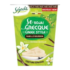 Clearance SOJADE Dessert végétal bio So Soja Grecque à la vanille - 400 g