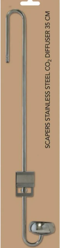 Sale SUPERFISH Diffuseur CO2 pour aquarium en inox coloris gris - 35 cm