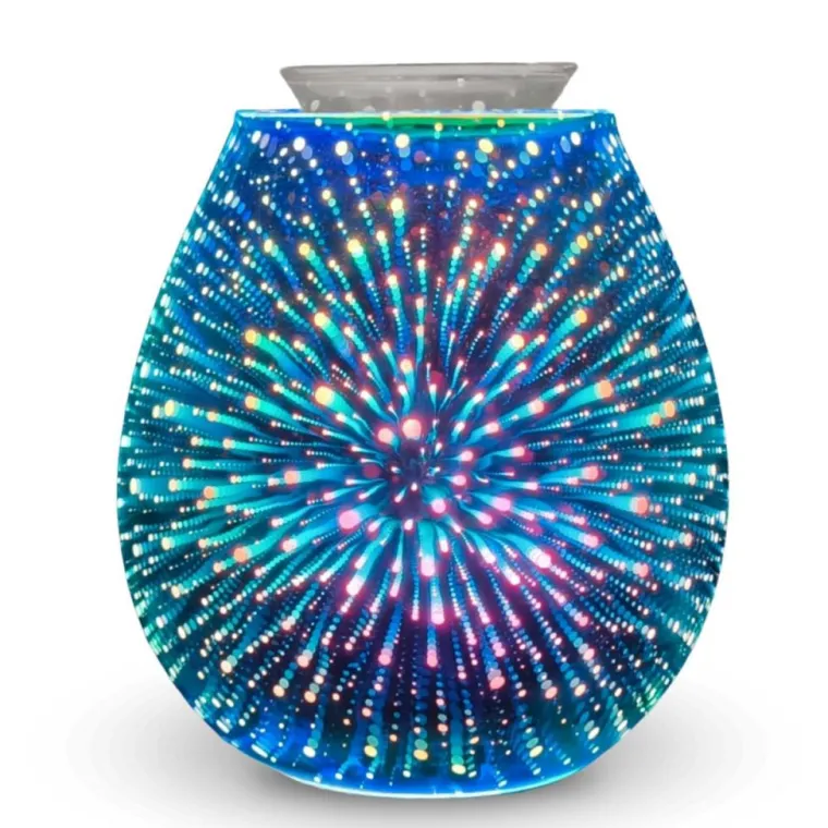 Sale ZEN'ARÔME Diffuseur par chaleur douce coloris bleu en verre Calorya n°6 Zen' Arôme - diffusion 20 m2