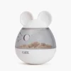 CATIT Distributeur de friandises pour chat coloris blanc en forme de souris Pixi
